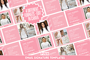 Canva Email Signature Bundle, an Email Template by SunshineStudioBoutique (Thumbnail 1 of 9)