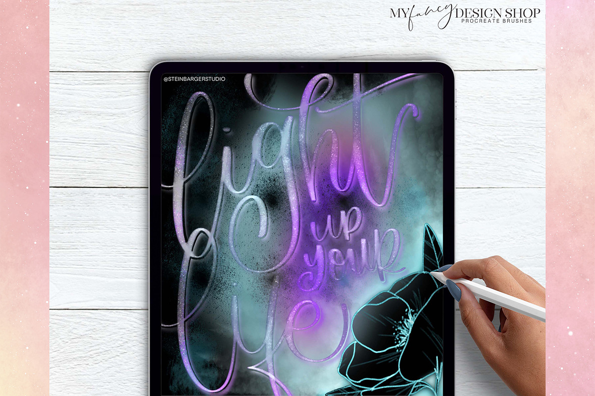 Procreate Galaxy Brushes, a Brush Add-On by My Fancy Design Shop (Photo 13 of 14)