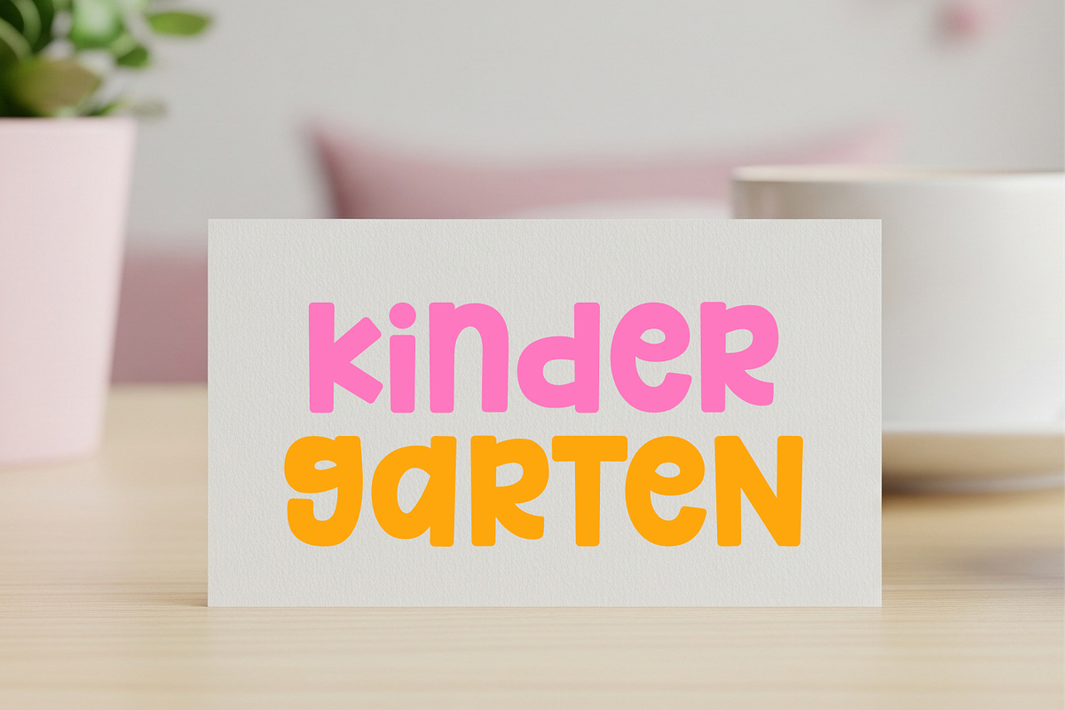 Calm Sunday - Playful Display Font, a Handwritten Font by Keithzo (Photo 4 of 8)