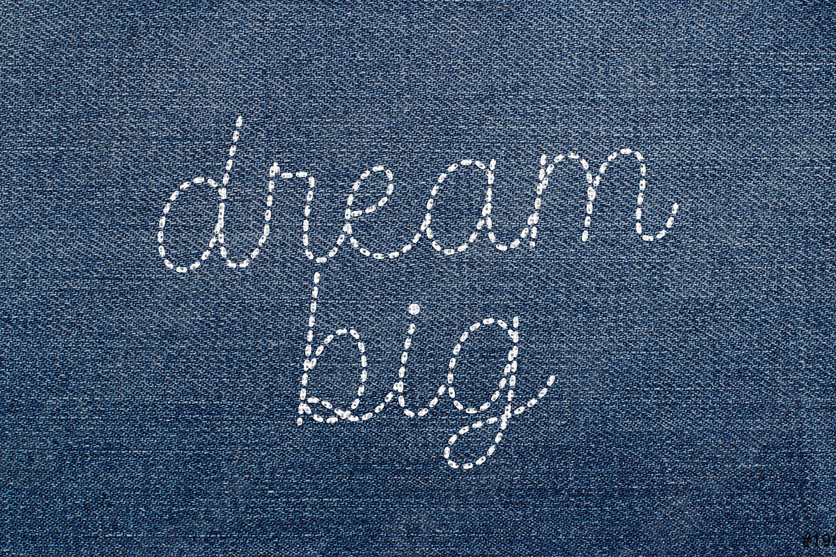 Love Stitch | Faux Embroidery Font, a Script Font by KA Designs (Photo 8 of 11)