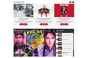 Anime & Manga Elementor Template, a WordPress Template by HasnainDEV (Thumbnail 3 of 4)