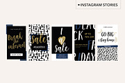 Black Friday + Cyber Monday Bundle, a Social Media Template by jgdigital.co designs (Thumbnail 8 of 11)