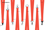 Polyester Lanyards Mockup Set, an Advertising Mockup by creatsy5 (Thumbnail 4 of 13)