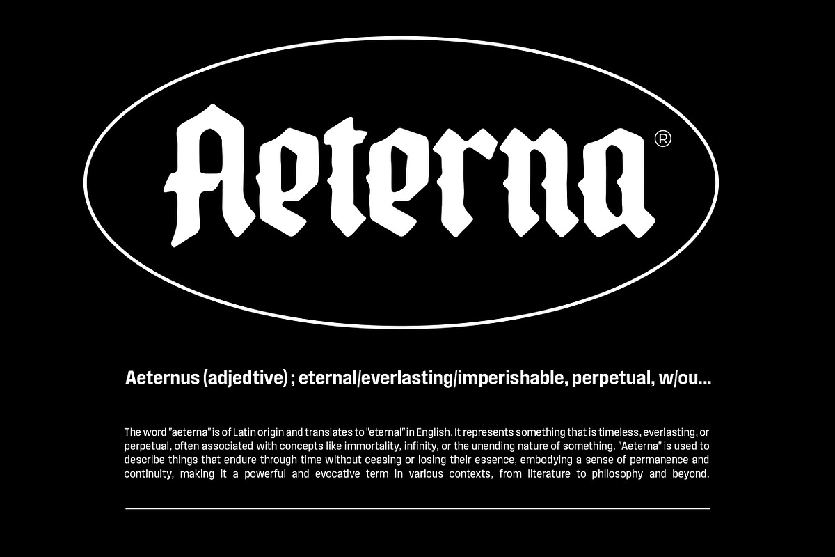 Chariot - Organic Blackletter, a Blackletter Font by Letterhend Studio (Photo 4 of 10)