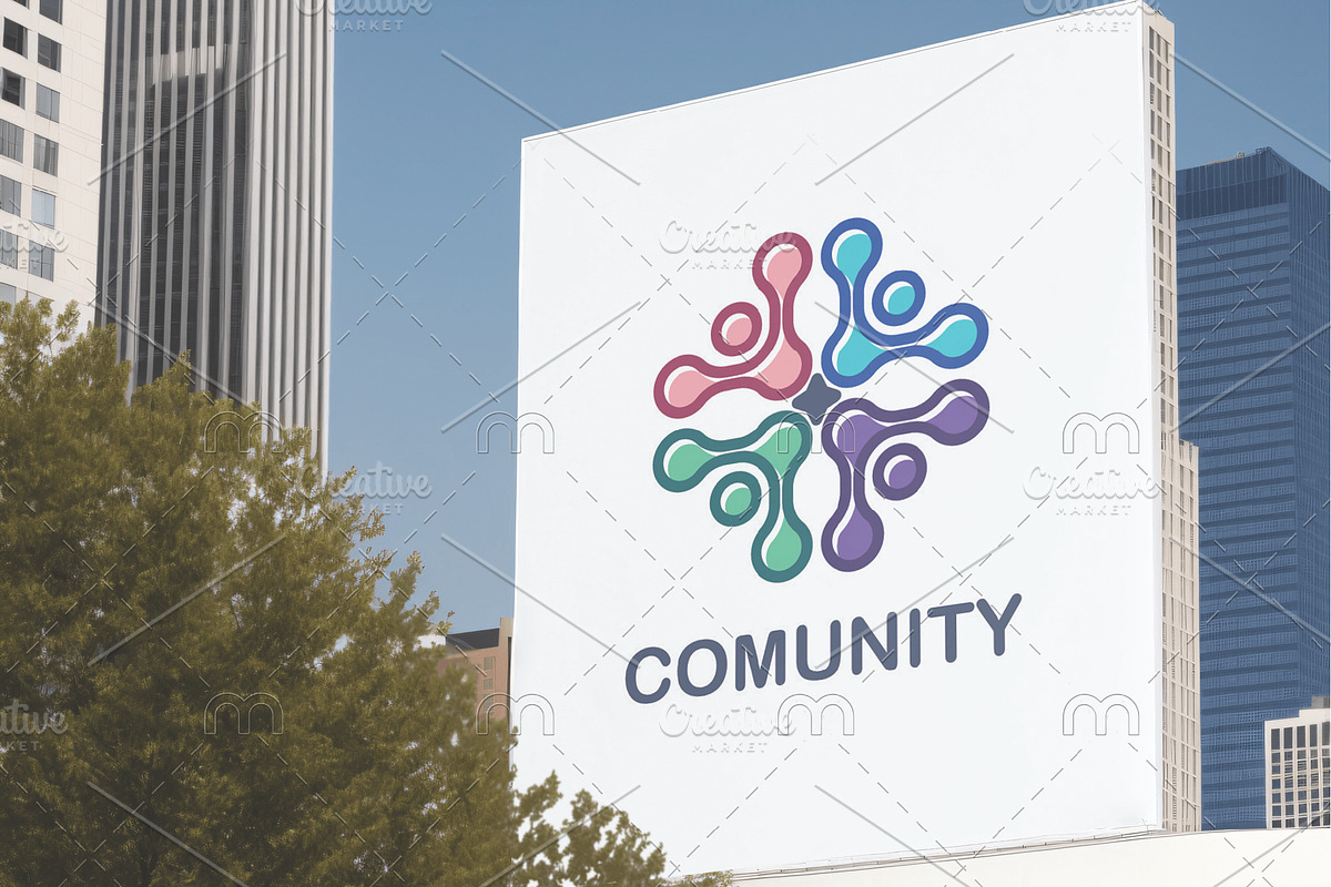 Community Simple Logo for Business, a Branding & Logo Template by Logo Loom (Photo 2 of 2)