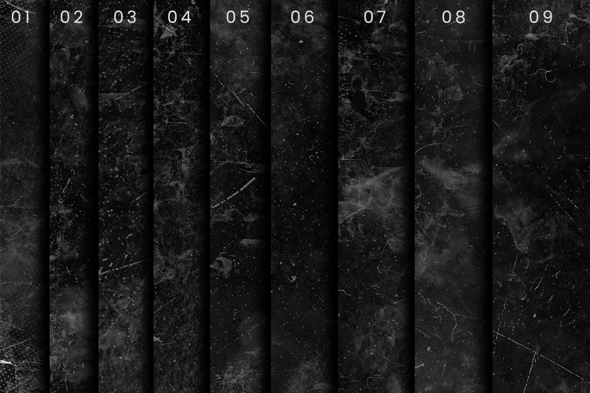 Realistic Black Grunge Textures, a Texture Graphic by Ary_ngeblur (Photo 7 of 7)