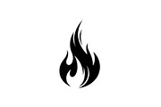 Abstract Fire Flame Silhouette, an Illustration by Designer_Momina (Thumbnail 5 of 8)