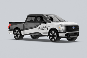 Pickup Truck Mockup