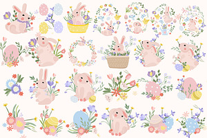 Spring Easter, Bunny Collections