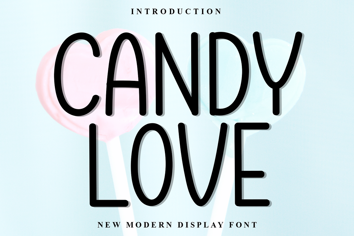 Candy love, a Sans Serif Font by InermediaSTUDIO (Photo 1 of 8)