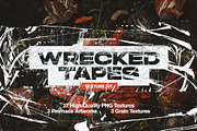 Wrecked Tapes Texture Kit, a Texture Graphic by nicholasasmita (Thumbnail 1 of 10)