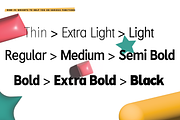 Katuwang Sans - Geometric Font, a Font by Lurinzu Studios (Thumbnail 4 of 13)