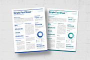 Simple Factsheet Template, a Flyer Template by BrandPacks (Thumbnail 5 of 5)