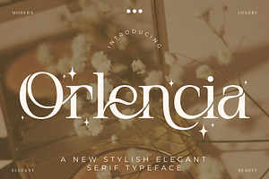 Orlencia – Elegant Modern Serif Font