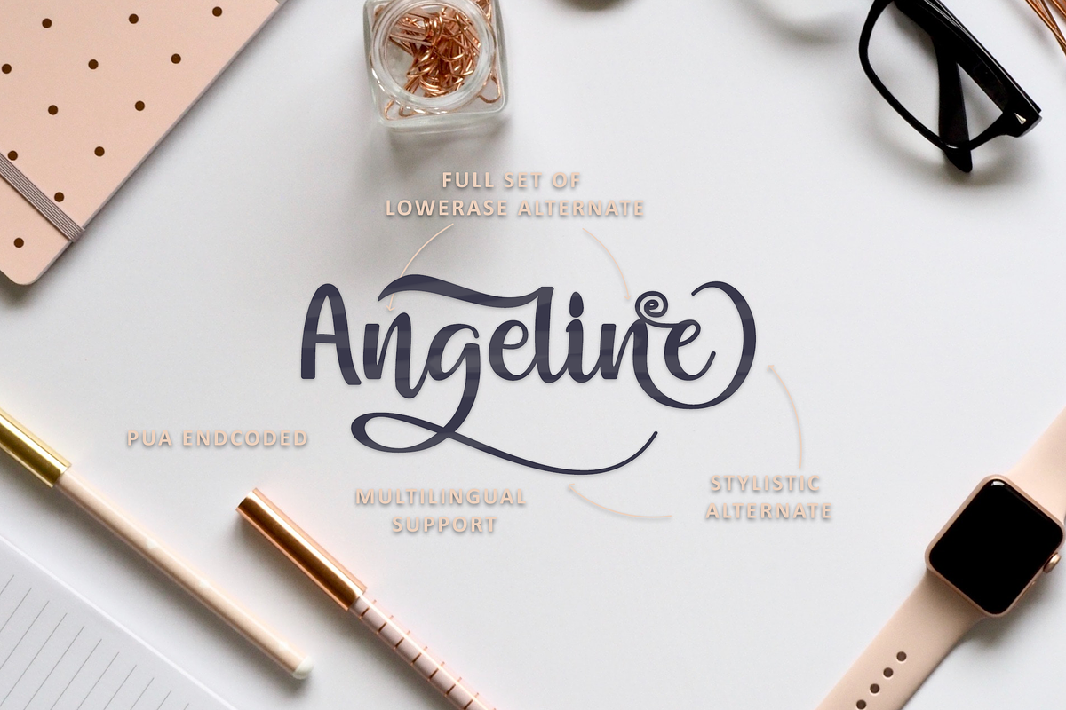 Muliana script, a Script Font by Zulkhairi Lettering (Photo 12 of 16)