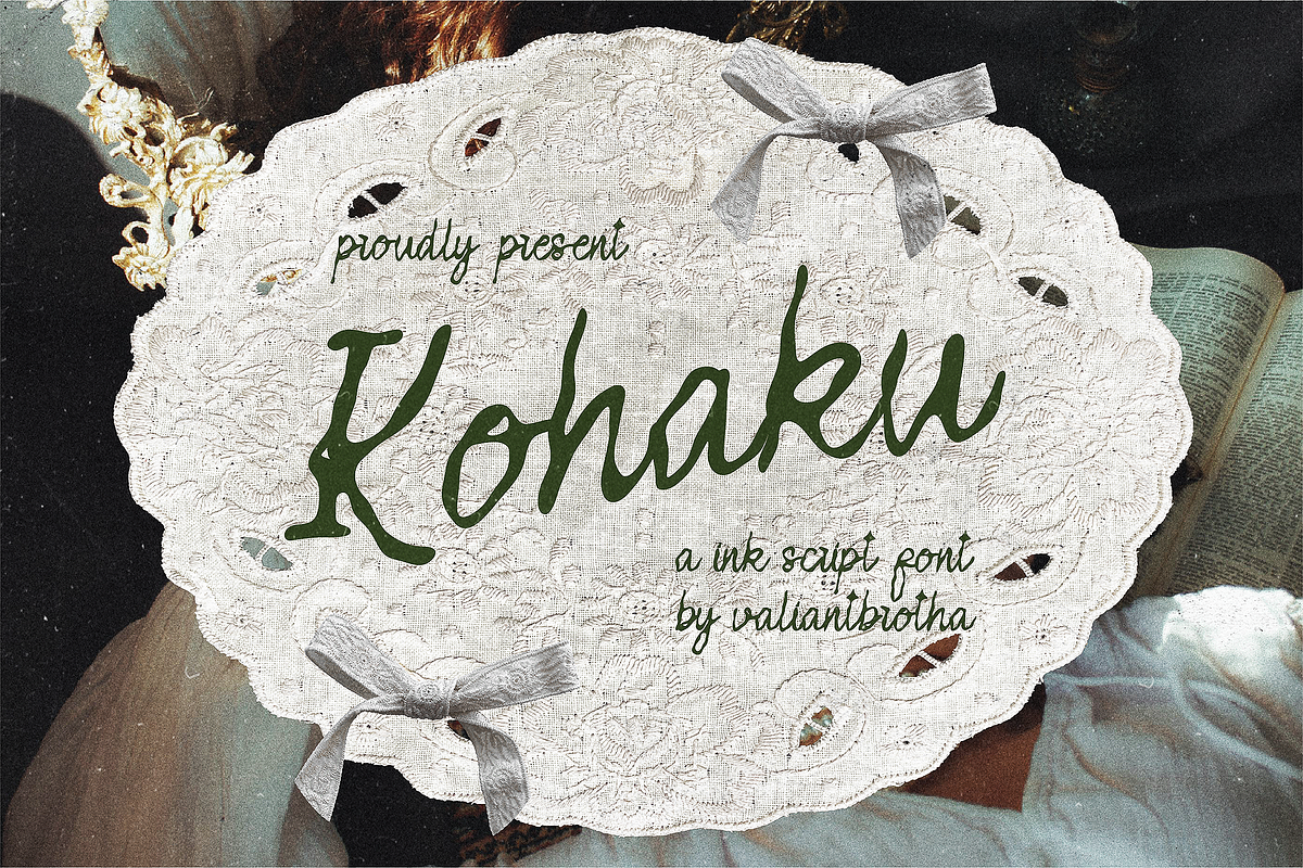 Kohaku | A Ink Script Font, a Script Font by Berdansabersama (Photo 1 of 9)