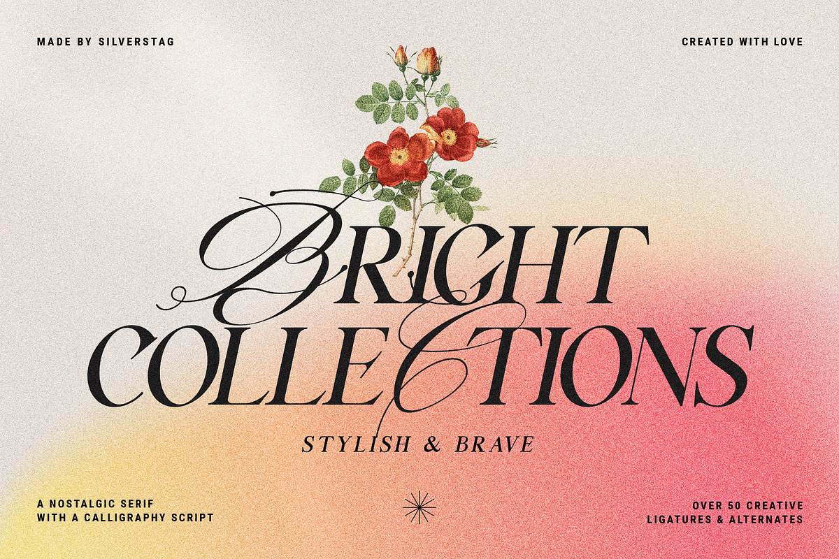 Silver Garden - Nostalgic Font Duo, a Serif Font by SilverStag Type Foundry (Photo 8 of 26)