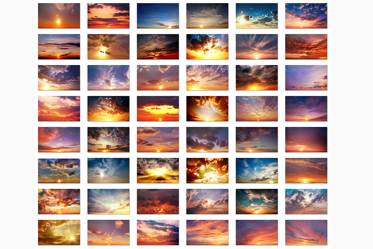Sunset Sky Overlay, an Object Graphic by DreamyOverlay (Photo 4 of 4)
