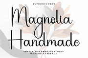 Magnolia Handmade, a Handwritten Font by FreshTypeINK (Thumbnail 1 of 8)