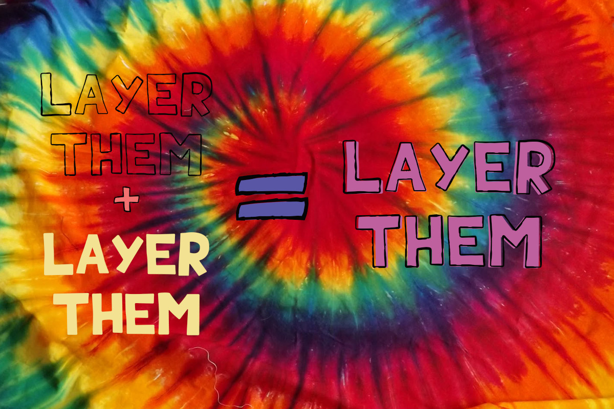 Teen Summer - Layered font + Clipart, a Font by arausidp (Photo 5 of 7)