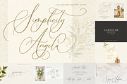 Best Wedding Bundle Font - 90% OFF, a Script Font by Dharmas Foundry (Thumbnail 7 of 17)