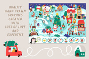 Christmas village games kit for kids, an Education Illustration by Lexi Claus (Thumbnail 14 of 15)