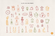 Autumn Charme Hand Drawn Doodle Set, an Object Illustration by Alena Koval (Thumbnail 7 of 20)