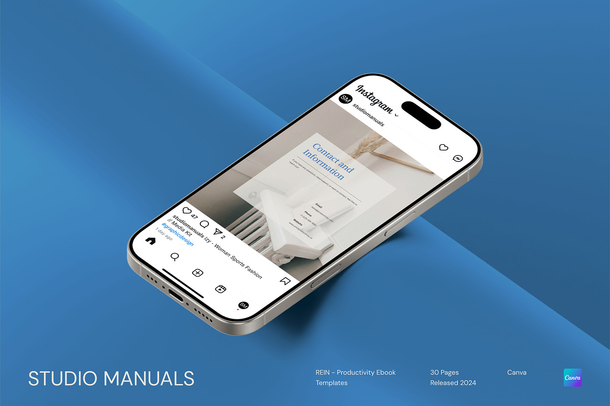REIN – Productivity Ebook Template, a Social Media Template by Studio Manuals (Photo 7 of 8)