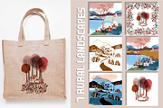 Flat landscape creator, a Seasonal Illustration by Tatiana Davidova (Thumbnail 5 of 5)