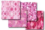 Glitzy Pink Pattern, an Illustration by DreamPrint404 (Thumbnail 3 of 5)
