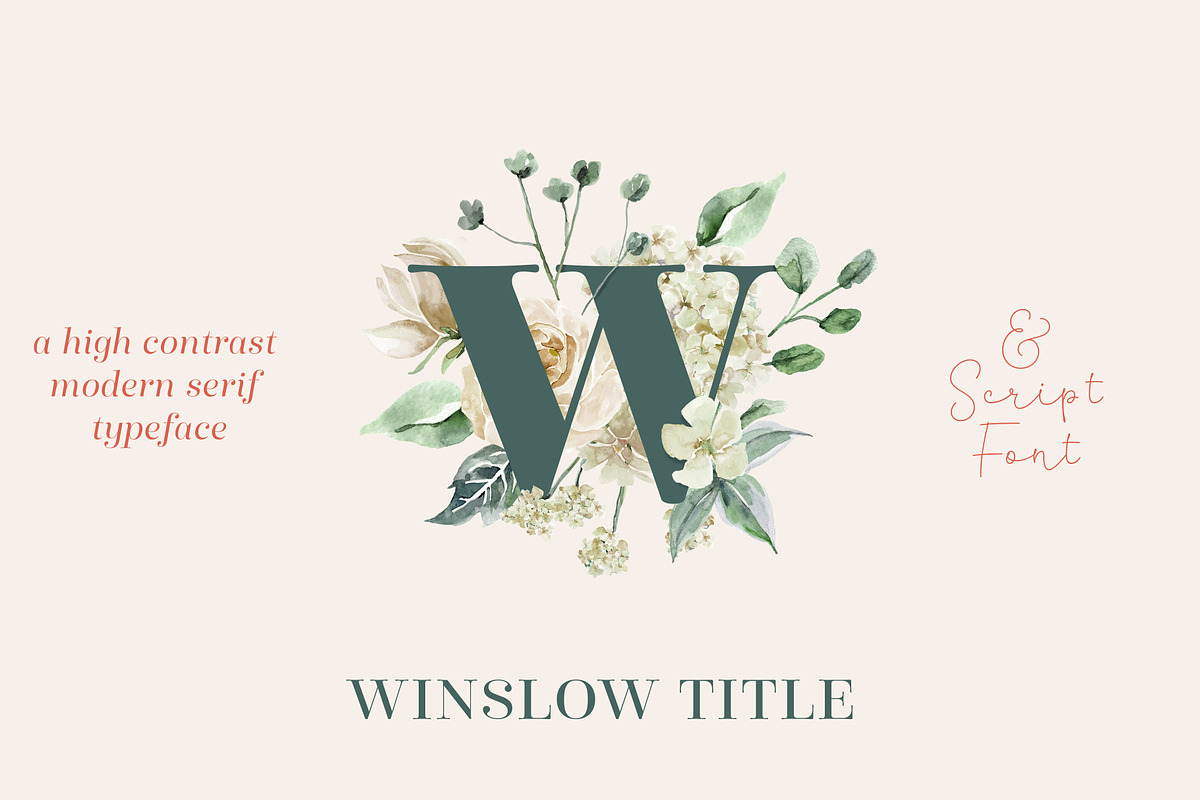 Winslow Title Complete Family, a Serif Font by Kimmy Design (Photo 15 of 15)