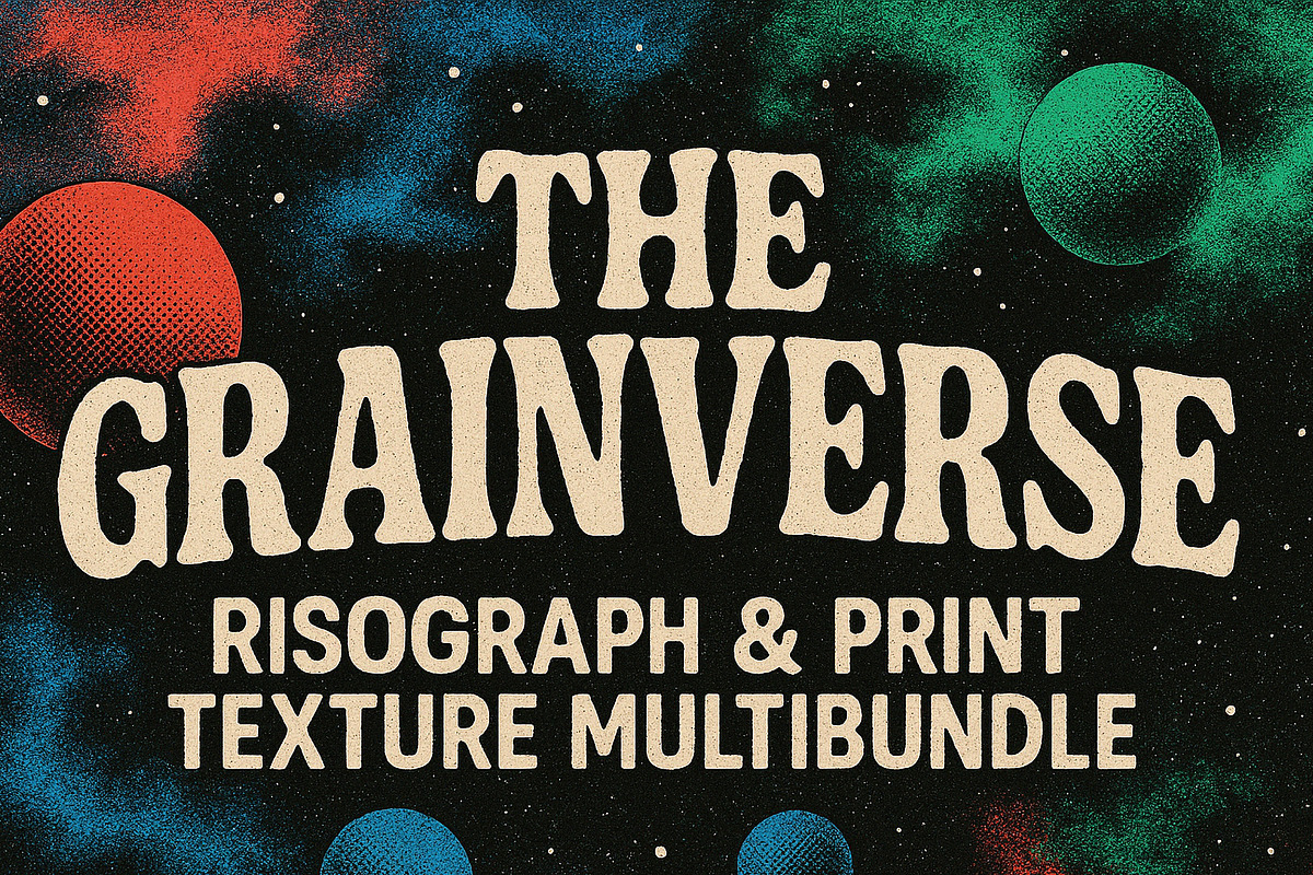 The Grainverse – Risograph Texture, a Texture Graphic by Jacober Design (Photo 12 of 15)