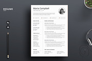 Clean Resume/CV Word, a Resume Template by ResumeDevisers (Thumbnail 5 of 5)
