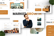 Market Growth - Business GSL, a Presentation Template by Deepslide Studio (Thumbnail 4 of 6)