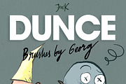 25+ DUNCE Comic Procreate Brushes, a Brush Add-On by Georg's Procreate Brushes (Thumbnail 15 of 15)
