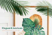 The Emerald  tropic greenery set, an Illustration by Beauty Drops (Thumbnail 2 of 8)
