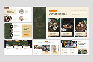 Caffein - Coffeshop Google Slide