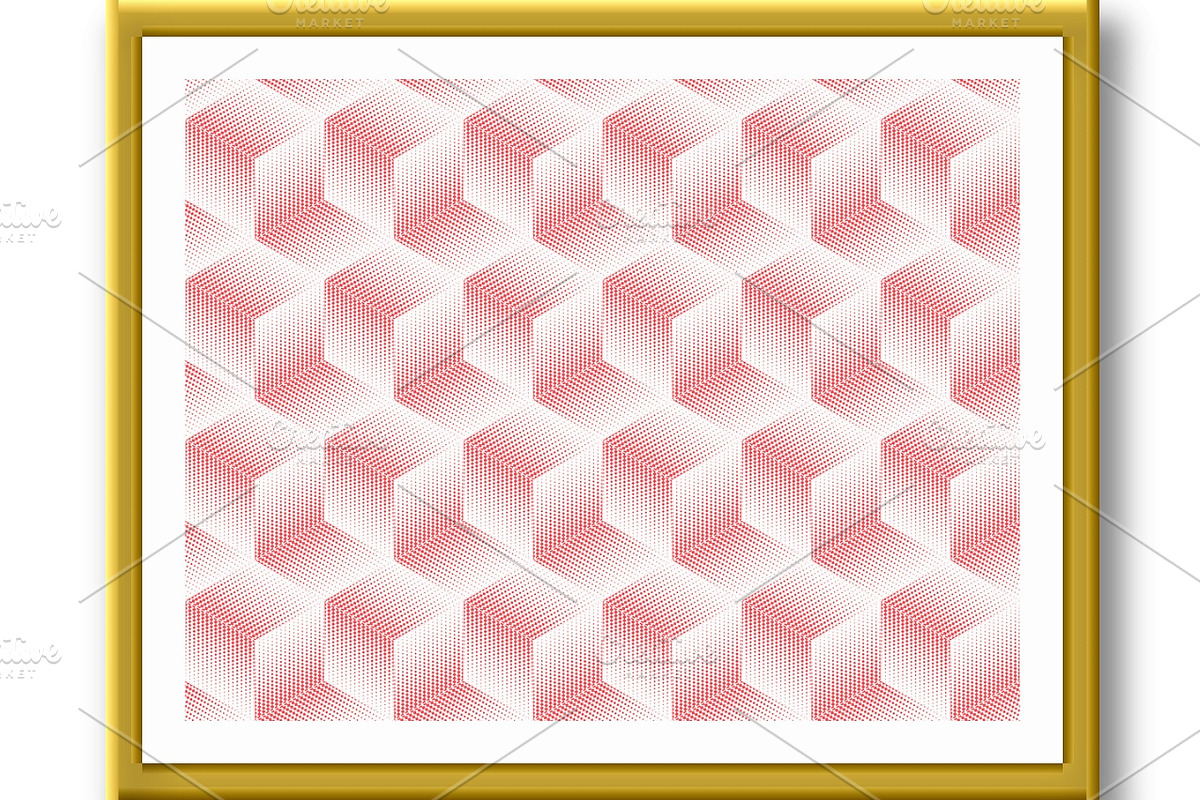 Abstract geometric pattern. A, a Decorative Illustration by RODINA (Photo 2 of 3)