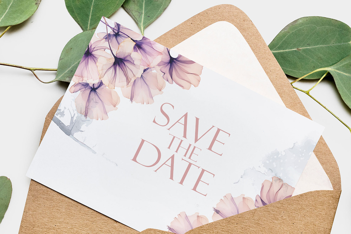 Watercolor Translucent Flower Vector, a Pattern Graphic by Deckar_art (Photo 5 of 5)