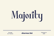 Average - Modern Serif Typeface, a Serif Font by Dharmas Foundry (Thumbnail 6 of 15)