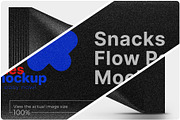 Black Snack Bar Mockup, a Packaging Mockup by Reformer Mockup (Thumbnail 3 of 5)