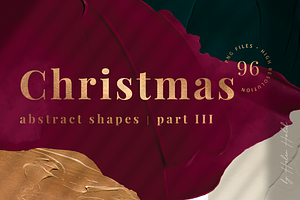 Christmas Abstract Shapes