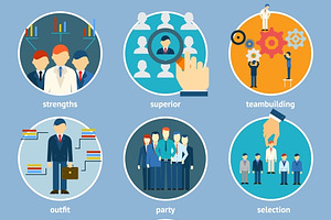 Variety Human Resource Icons