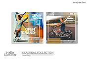 HELLO SUMMER_instagram post, a Social Media Template by dePanda (Thumbnail 6 of 6)