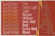 Sand Forest - Retro Display Font, a Sans Serif Font by AuthenType (Thumbnail 15 of 15)