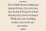 TAN - GARDENIA, a Font by TanType (Thumbnail 6 of 21)
