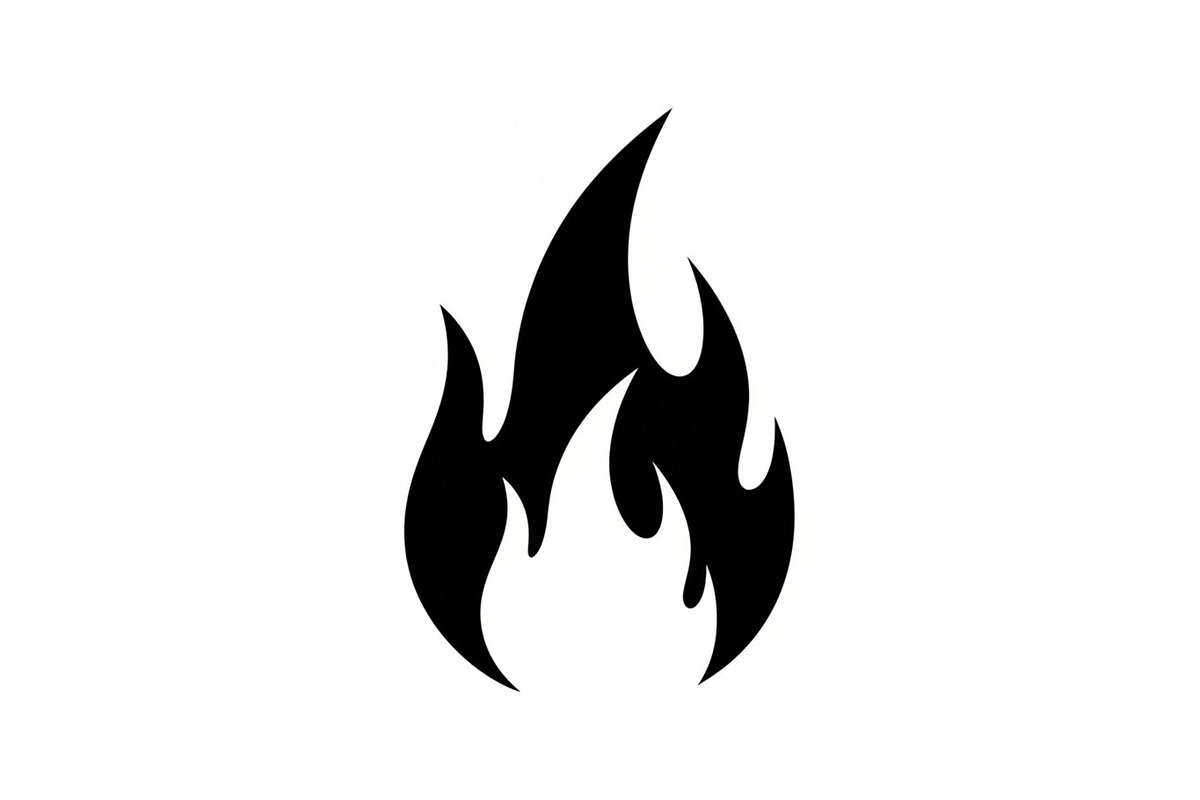Minimal Flame Fire Icon Bundle, an Icon by Artivon (Photo 3 of 10)