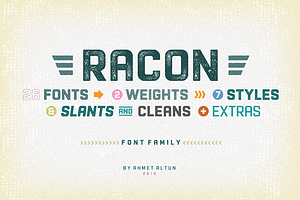 Racon Font Family