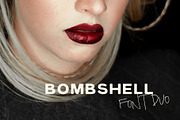 Bombshell Font Duo, a Handwritten Font by Midnight Grim (Thumbnail 8 of 8)