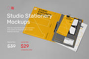 Studio Stationery Mockups, a Mockup by Mr.Mockup™ (Thumbnail 2 of 13)